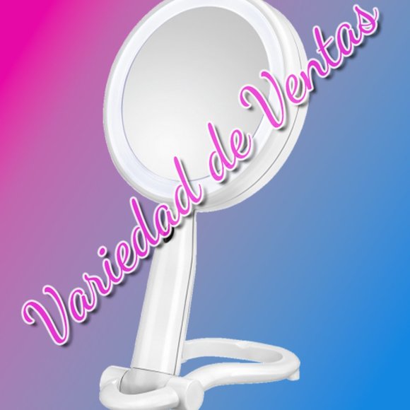 Conair White Plastic LED Mirror - Picture 1 of 3